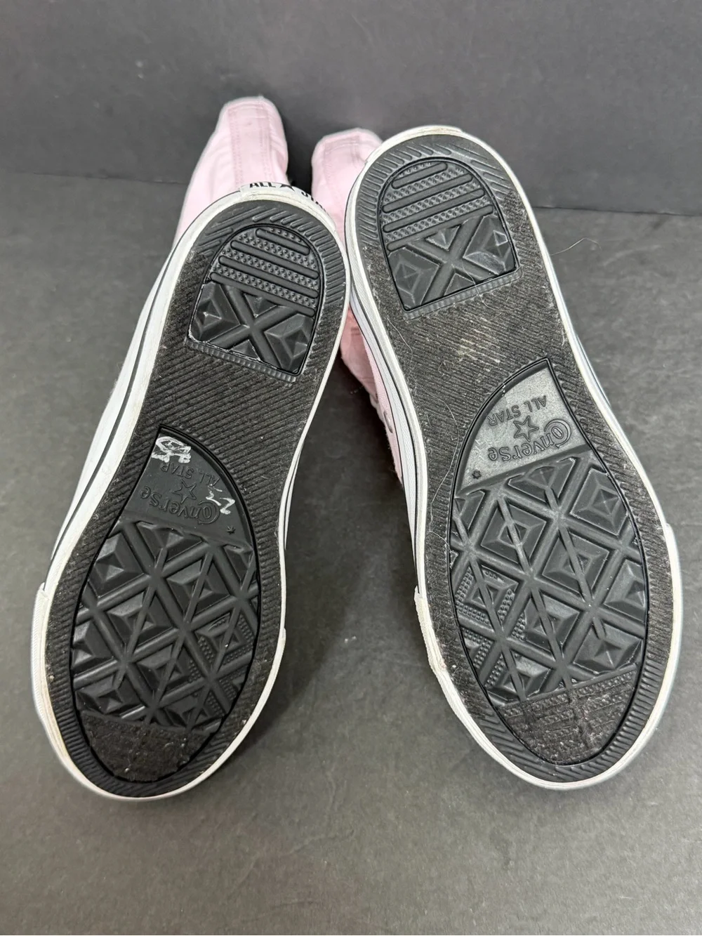 Converse Chuck Taylor All Star XX Size 1 Girls Pink Sneakers Lace Up Zipper